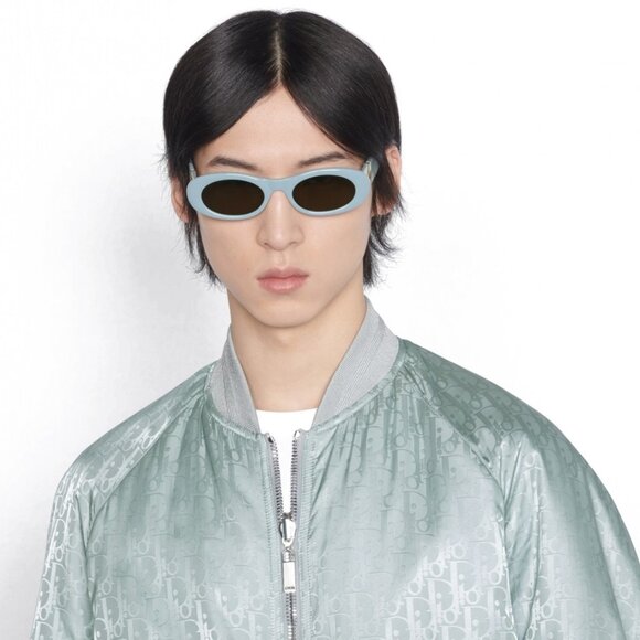 BRAND NEW Dior CD DIAMOND EDITION R11 30F0 Blue Brown Unisex Cat Eye Sunglasses - Picture 12 of 12